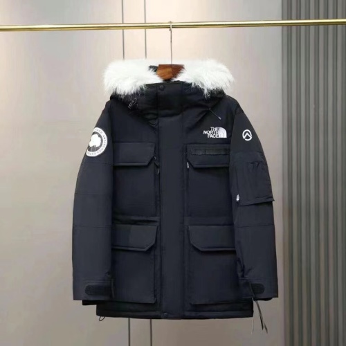 The North Face Down Feather Coat Long Sleeved For Unisex #1167234 $162.00 USD, Wholesale Replica The North Face Down Feather Coat