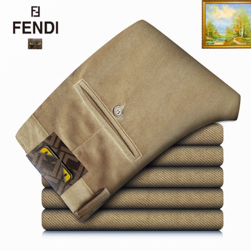 Replica Fendi Pants For Men #1167240 $45.00 USD for Wholesale