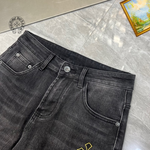 Replica Chrome Hearts Jeans For Men #1167302 $48.00 USD for Wholesale