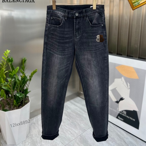 Replica Balenciaga Jeans For Men #1167330 $48.00 USD for Wholesale