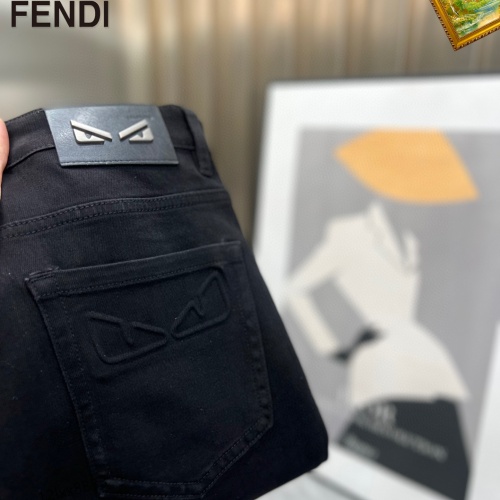 Replica Fendi Jeans For Men #1167334 $48.00 USD for Wholesale