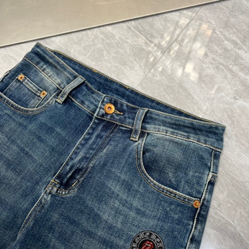 Replica Chrome Hearts Jeans For Men #1167343 $48.00 USD for Wholesale