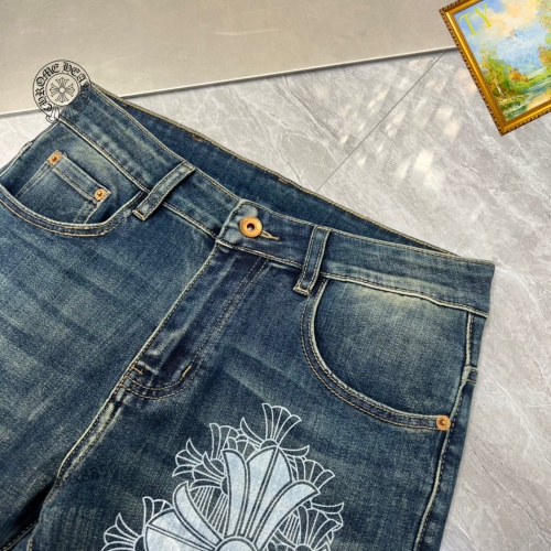Replica Chrome Hearts Jeans For Men #1167344 $48.00 USD for Wholesale
