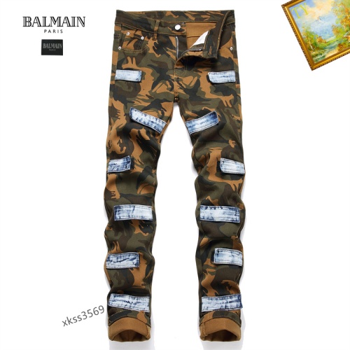 Balmain Jeans For Men #1167356 $48.00 USD, Wholesale Replica Balmain Jeans