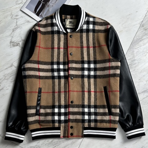 Burberry Jackets Long Sleeved For Men #1167389 $125.00 USD, Wholesale Replica Burberry Jackets