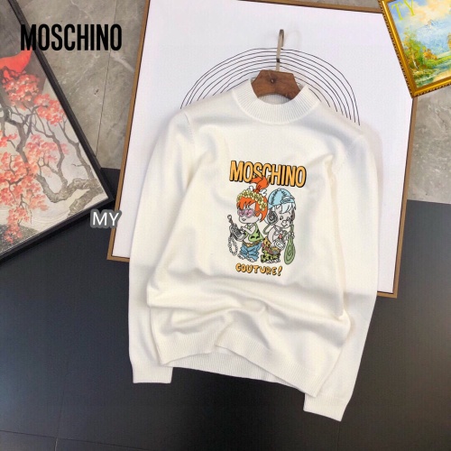 Moschino Sweaters Long Sleeved For Men #1167408 $42.00 USD, Wholesale Replica Moschino Sweaters