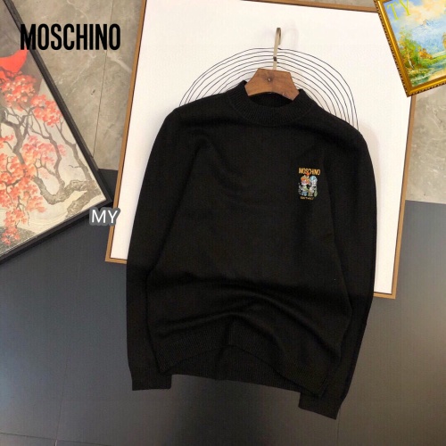 Moschino Sweaters Long Sleeved For Men #1167411 $42.00 USD, Wholesale Replica Moschino Sweaters