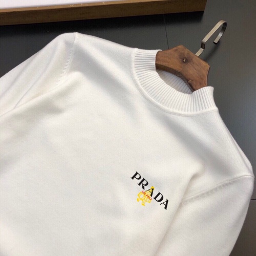 Replica Prada Sweater Long Sleeved For Men #1167421 $42.00 USD for Wholesale