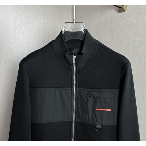 Replica Prada Jackets Long Sleeved For Men #1167513 $118.00 USD for Wholesale