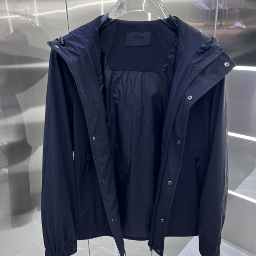 Replica Prada Jackets Long Sleeved For Men #1167521 $130.00 USD for Wholesale
