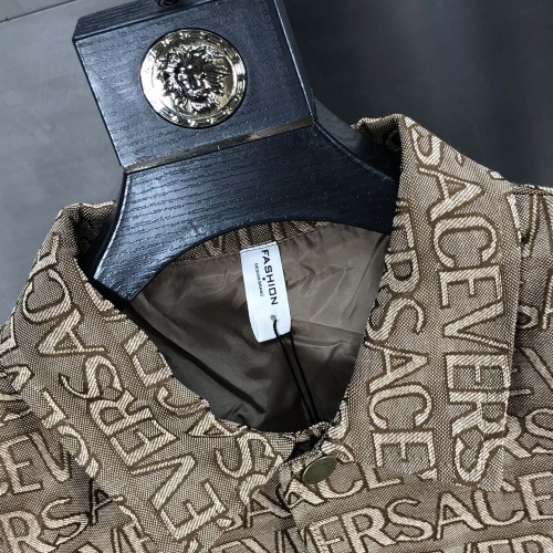 Replica Versace Jackets Long Sleeved For Men #1167529 $96.00 USD for Wholesale