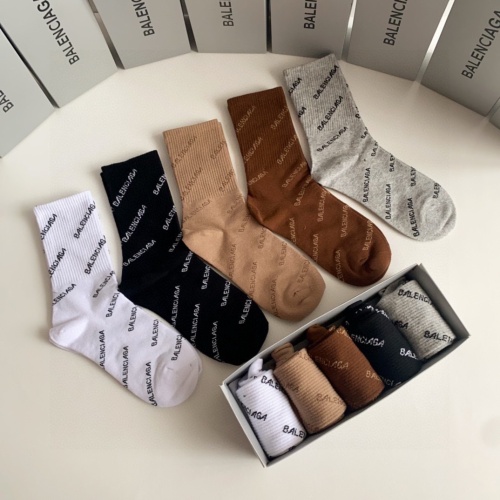 Replica Balenciaga Socks #1167549 $32.00 USD for Wholesale