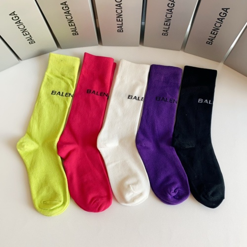 Balenciaga Socks #1167550 $32.00 USD, Wholesale Replica Balenciaga Socks