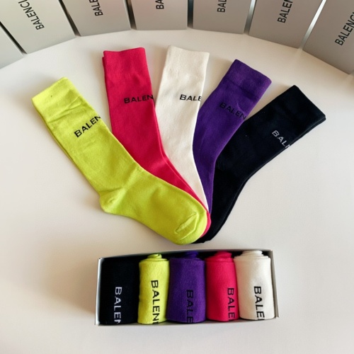 Replica Balenciaga Socks #1167550 $32.00 USD for Wholesale