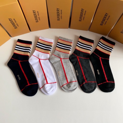 Burberry Socks #1167553 $29.00 USD, Wholesale Replica Burberry Socks