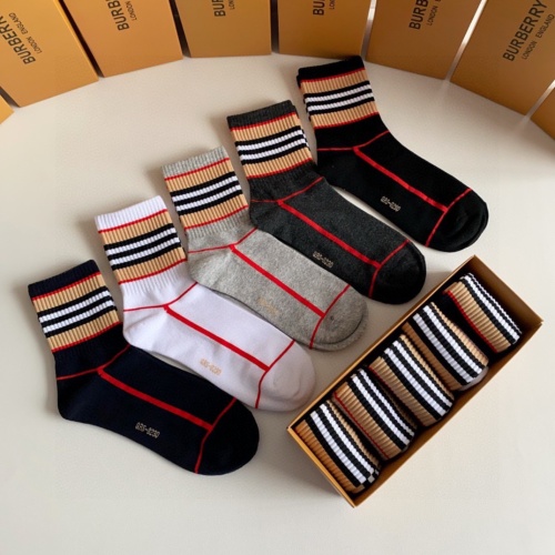 Replica Burberry Socks #1167553 $29.00 USD for Wholesale