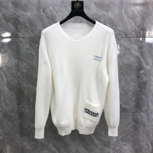 Prada Sweater Long Sleeved For Unisex #1167827 $82.00 USD, Wholesale Replica Prada Sweater