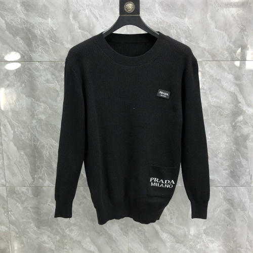 Prada Sweater Long Sleeved For Unisex #1167828 $82.00 USD, Wholesale Replica Prada Sweater