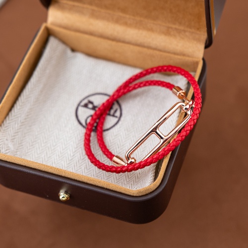 Replica Hermes Bracelets For Unisex #1168484 $39.00 USD for Wholesale