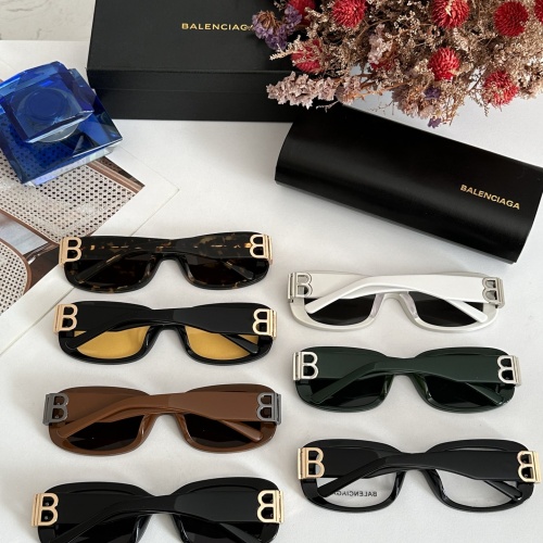 Replica Balenciaga AAA Quality Sunglasses #1168499 $48.00 USD for Wholesale
