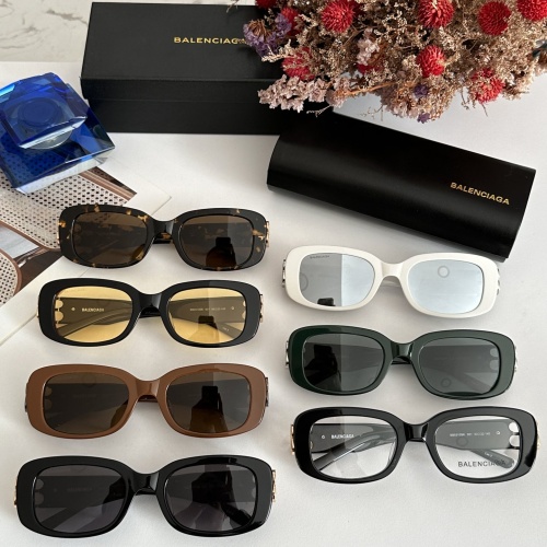 Replica Balenciaga AAA Quality Sunglasses #1168502 $48.00 USD for Wholesale