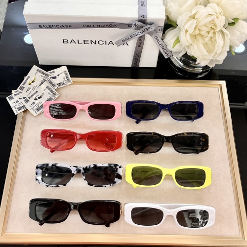 Replica Balenciaga AAA Quality Sunglasses #1168505 $60.00 USD for Wholesale
