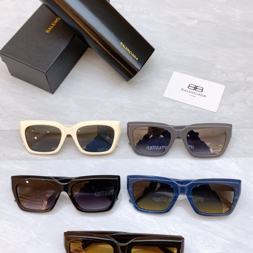Replica Balenciaga AAA Quality Sunglasses #1168514 $60.00 USD for Wholesale