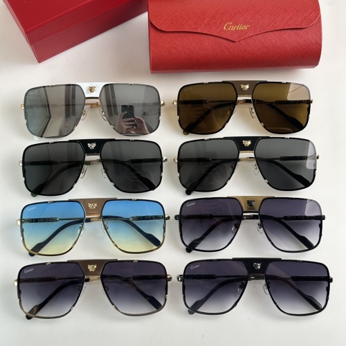 Replica Cartier AAA Quality Sunglassess #1168651 $60.00 USD for Wholesale