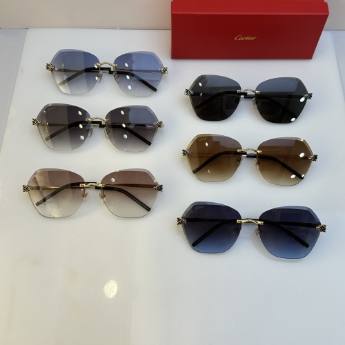 Replica Cartier AAA Quality Sunglassess #1168664 $56.00 USD for Wholesale