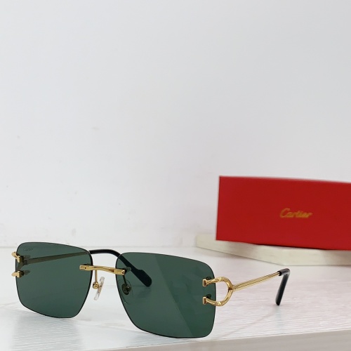 Cartier AAA Quality Sunglassess #1168687 $48.00 USD, Wholesale Replica Cartier AAA Quality Sunglassess