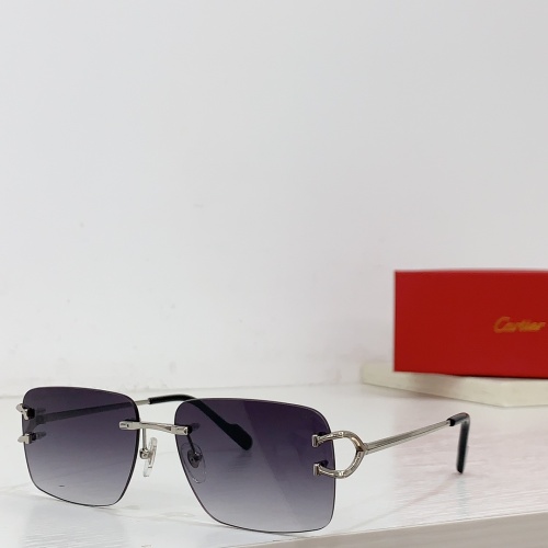 Cartier AAA Quality Sunglassess #1168693 $48.00 USD, Wholesale Replica Cartier AAA Quality Sunglassess