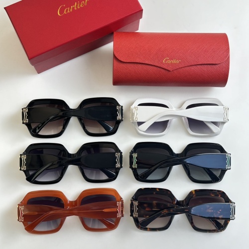 Replica Cartier AAA Quality Sunglassess #1168696 $52.00 USD for Wholesale