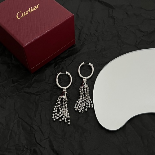 Replica Cartier Earrings For Women #1168745 $42.00 USD for Wholesale