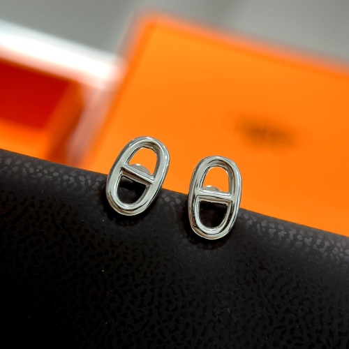 Replica Hermes Earrings For Women #1168791 $27.00 USD for Wholesale