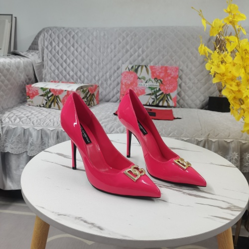 Dolce & Gabbana D&G High-Heeled Shoes For Women #1168803