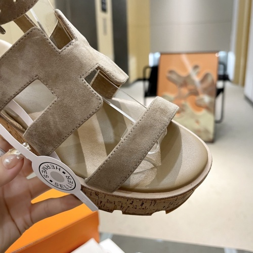 Replica Hermes Sandal For Women #1168808 $112.00 USD for Wholesale