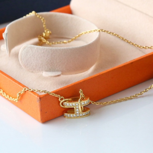 Replica Hermes Necklaces #1169012 $29.00 USD for Wholesale