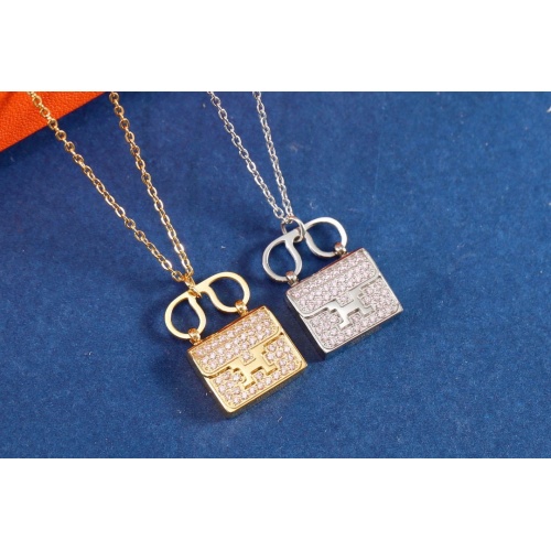 Replica Hermes Necklaces #1169014 $32.00 USD for Wholesale