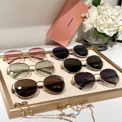 Replica MIU MIU AAA Quality Sunglasses #1169052 $68.00 USD for Wholesale