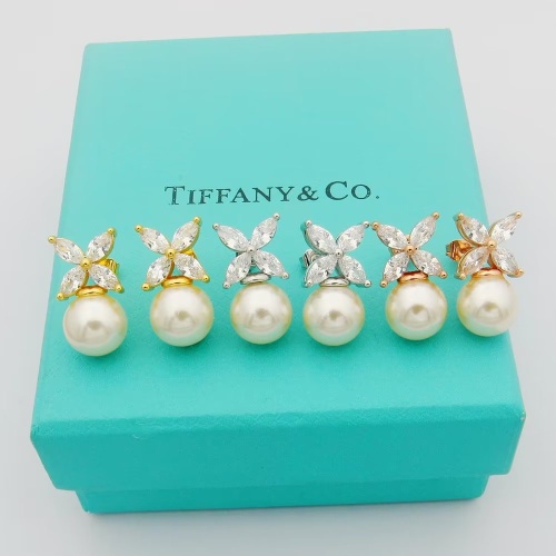 Replica Tiffany Earrings For Women #1169300 $25.00 USD for Wholesale