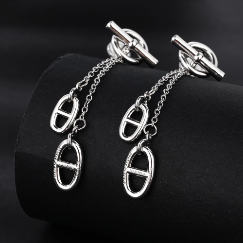 Replica Hermes Earrings For Women #1169321 $29.00 USD for Wholesale
