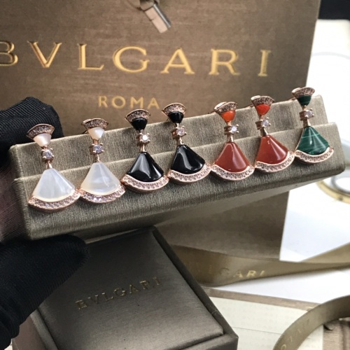 Replica Bvlgari Earrings For Women #1169380 $39.00 USD for Wholesale