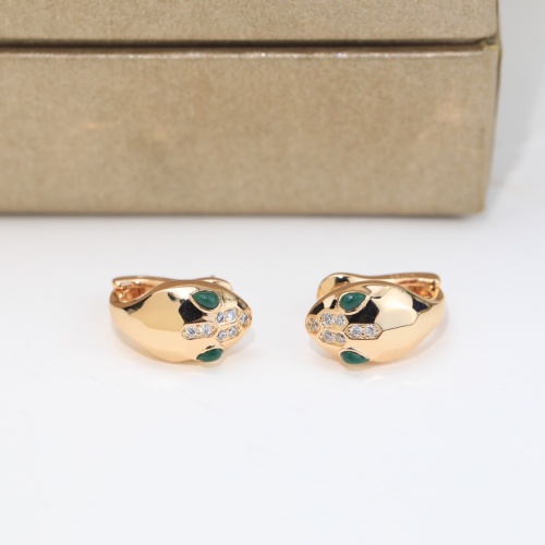 Replica Bvlgari Earrings For Women #1169384 $39.00 USD for Wholesale
