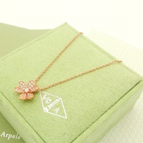 Replica Van Cleef & Arpels Necklaces For Women #1169457 $25.00 USD for Wholesale