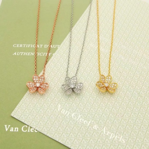 Replica Van Cleef & Arpels Necklaces For Women #1169457 $25.00 USD for Wholesale