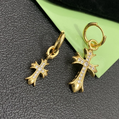 Replica Chrome Hearts Earrings For Women #1169482 $25.00 USD for Wholesale