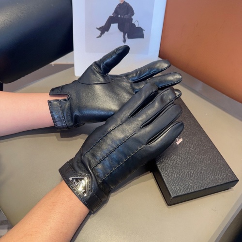 Replica Prada Gloves For Men #1169542 $56.00 USD for Wholesale