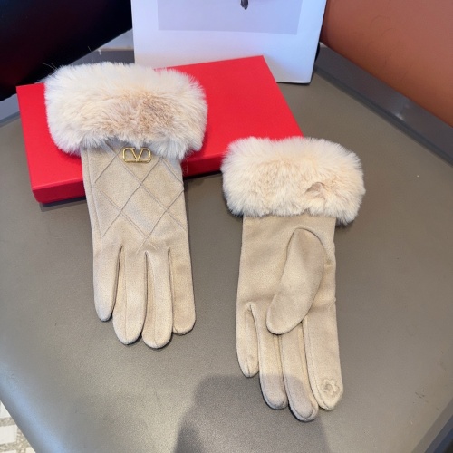 Replica Valentino Gloves For Women #1169555 $38.00 USD for Wholesale