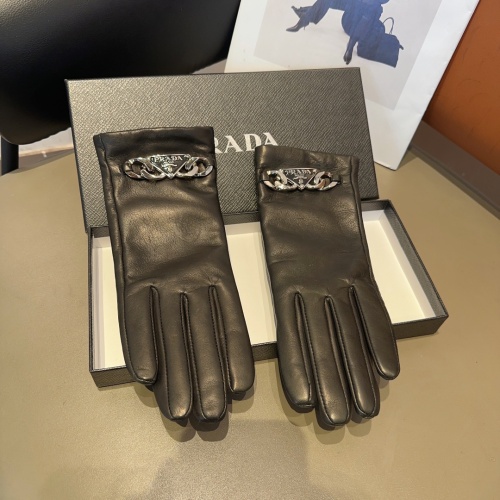 Prada Gloves For Women #1169562 $60.00 USD, Wholesale Replica Prada Gloves