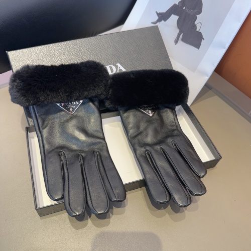 Prada Gloves For Women #1169566 $52.00 USD, Wholesale Replica Prada Gloves